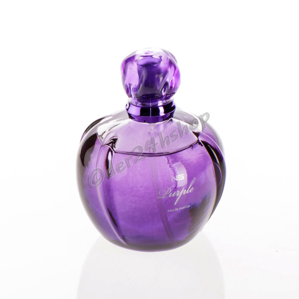 women's perfume purple bottle